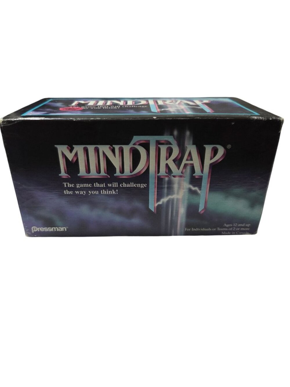 Mindtrap Trivia Game By Pressman Ages 12+ Brain-Teasing Challenges Complete Set